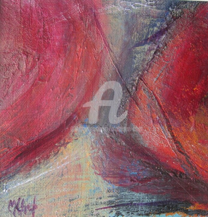 Malerei mit dem Titel "Passage" von Monique Chef, Original-Kunstwerk, Acryl