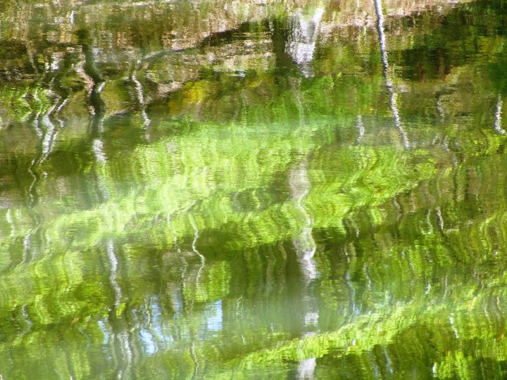 Photographie intitulée "Oxygène" par Monique Anna Michel, Œuvre d'art originale