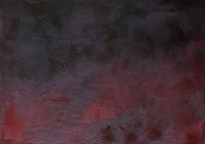 Peinture intitulée "Modèle Lava ref 2110" par Richard Monnay, Œuvre d'art originale, Acrylique