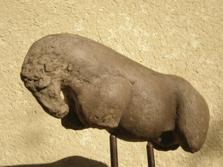 Sculpture intitulée "Animal" par Frédérique Montane, Œuvre d'art originale, Argile