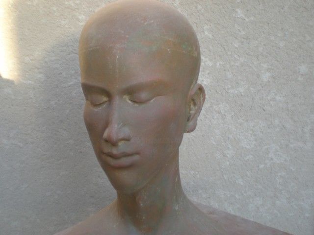 Sculpture titled "" EN SOI "" by Frédérique Montane, Original Artwork, Terra cotta