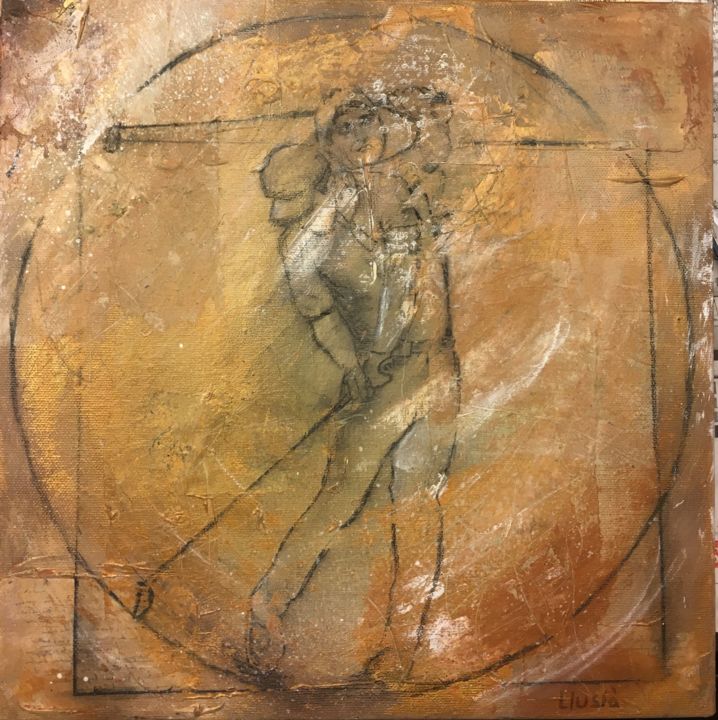Painting titled "Golf.jpeg" by Montserrat Llusia, Original Art, Acrylic