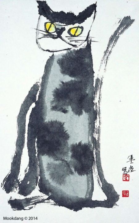 Painting titled ".jpg" by Mookdang, Original Art, Oil