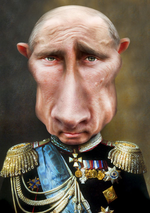 Digital Arts titled "Vladimir 1er, Tsar…" by Gilles Morand, Original Artwork