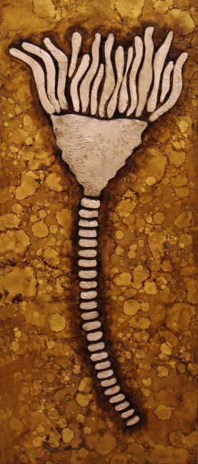 Painting titled "fossil_agua_caipia.…" by Ricardo Morelatto, Original Artwork