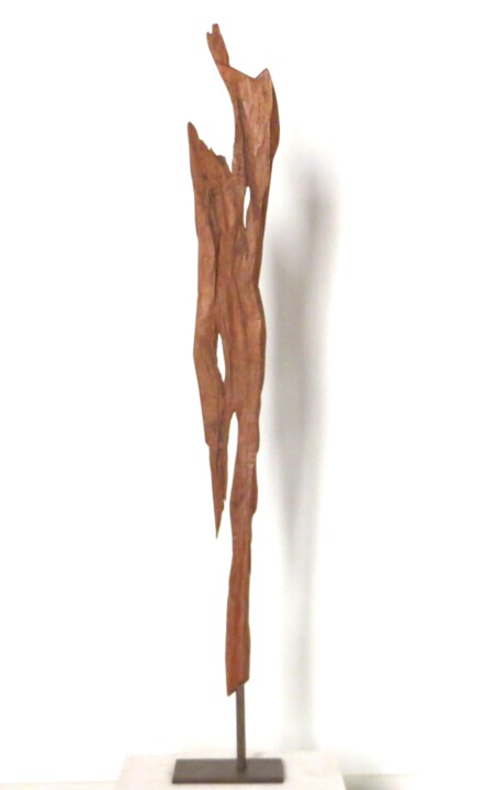 Скульптура под названием "ESSERE" - Morgese Giovanni, Подлинное произведение искусства, Дерево