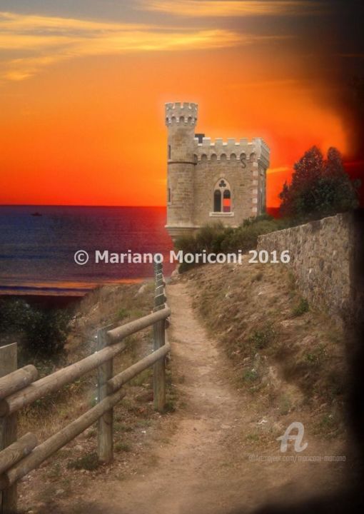 Photographie intitulée "renne le chateau" par Mariano Moriconi, Œuvre d'art originale