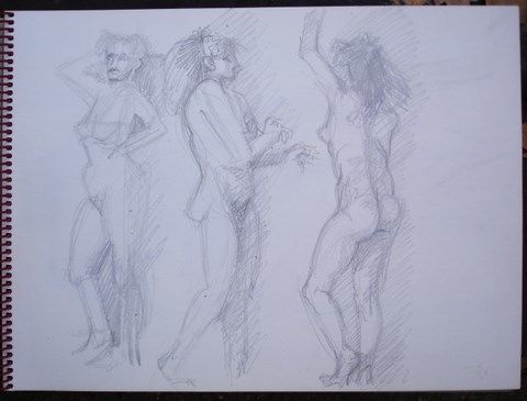 Drawing titled "NANCY POSANT A APT" by Michel Moskovtchenko, Original Artwork, Other