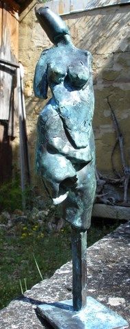 Sculpture titled "NYMPHEA 418" by Michel Moskovtchenko, Original Artwork, Metals