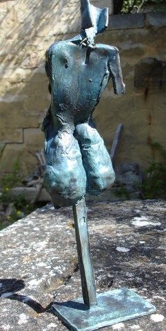 Sculpture titled "CENDRINA  419" by Michel Moskovtchenko, Original Artwork, Metals