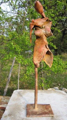 Sculpture titled "2010 DECHIRURE II" by Michel Moskovtchenko, Original Artwork, Metals