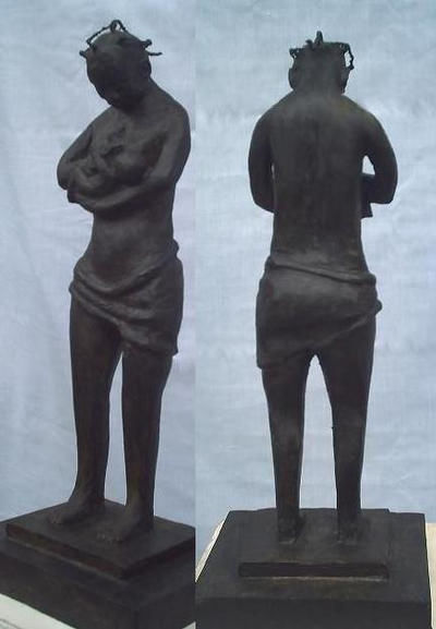 Sculpture intitulée "Mother & child" par Guy Art Gallery Vancouver, Œuvre d'art originale