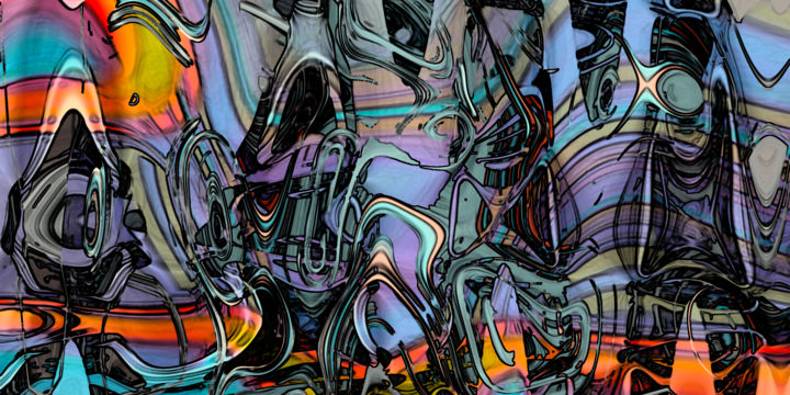 Digital Arts titled "Désordre 4.jpg" by Pascal Moulin, Original Artwork, 2D Digital Work