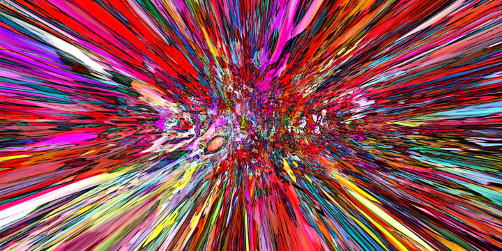 Digitale Kunst mit dem Titel "Infinity.jpg" von Pascal Moulin, Original-Kunstwerk, 2D digitale Arbeit