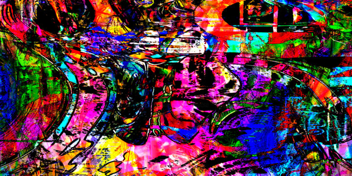 Digital Arts titled "Révolu.jpg" by Pascal Moulin, Original Artwork, 2D Digital Work
