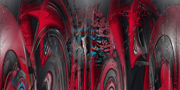 Digital Arts titled "Marcheur.jpg" by Pascal Moulin, Original Artwork, 2D Digital Work