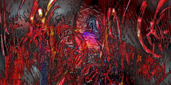 Digital Arts titled "Vascularité.jpg" by Pascal Moulin, Original Artwork, 2D Digital Work