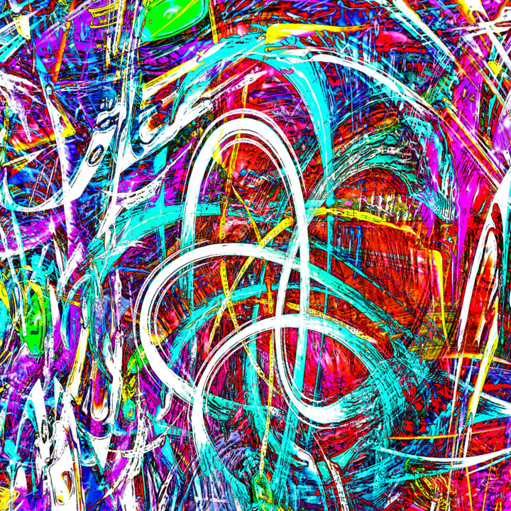 Digital Arts titled "Embrouille.jpg" by Pascal Moulin, Original Artwork, 2D Digital Work