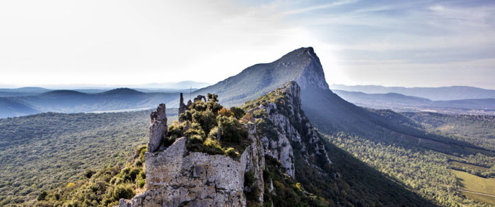 Fotografía titulada "Chateau de Montferr…" por William Moureaux, Obra de arte original, Fotografía digital