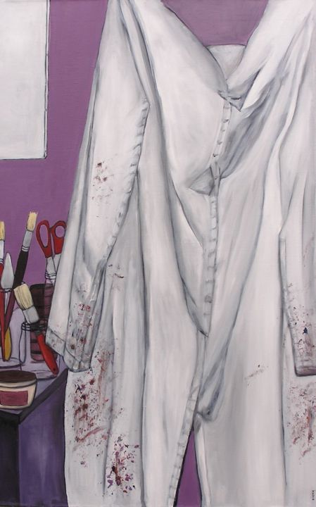 Malarstwo zatytułowany „blouse” autorstwa Kicha, Oryginalna praca