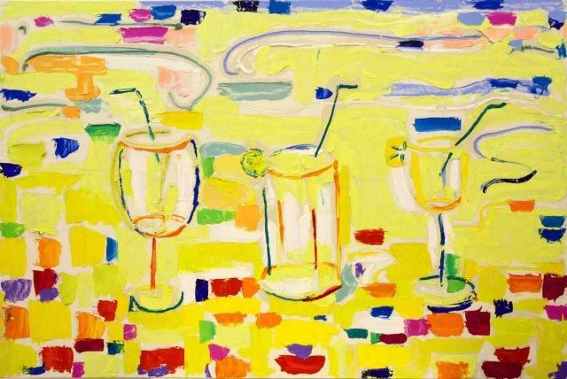 Painting titled "Cocktail" by Maria Potapenkova, Original Artwork