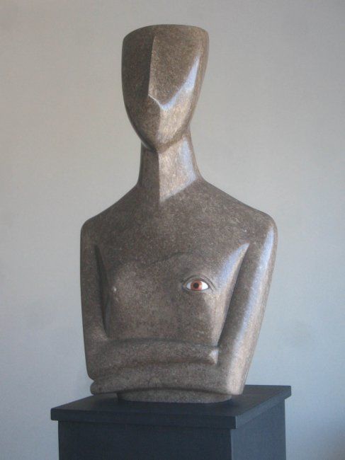 Sculpture intitulée "La Cyclade" par Peter Mravilnikov, Œuvre d'art originale