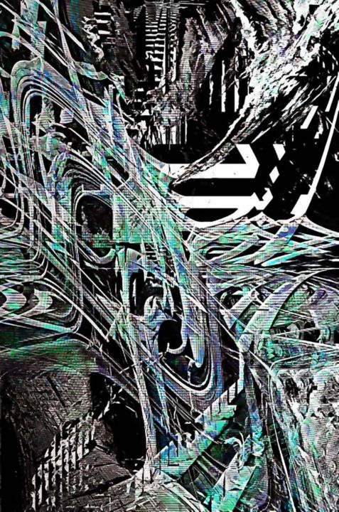 Digital Arts titled "Robotic Endocrine S…" by Mrn, Original Art, 2D Digital Work