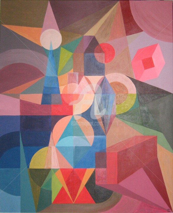 Painting titled "O Início" by Msart, Original Artwork, Acrylic