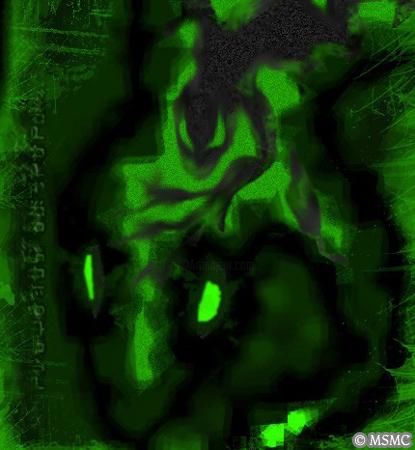 Arte digital titulada "Internal Green - Ve…" por María Soledad Martín Cano, Obra de arte original,