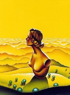Peinture intitulée "Buste 2" par Marc Verat, Œuvre d'art originale,