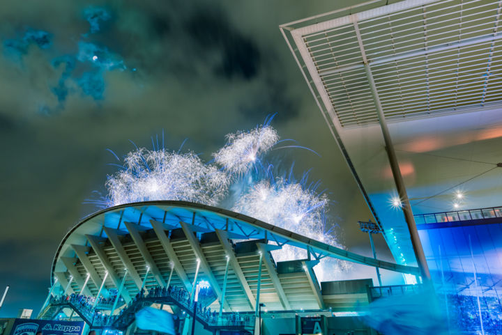 Photographie intitulée "Stade Altrad Stadiu…" par Mtp Sportographie, Œuvre d'art originale