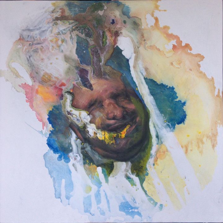 Painting titled "Pieces of Master #3" by Michał Wojtysiak, Original Art, Acrylic