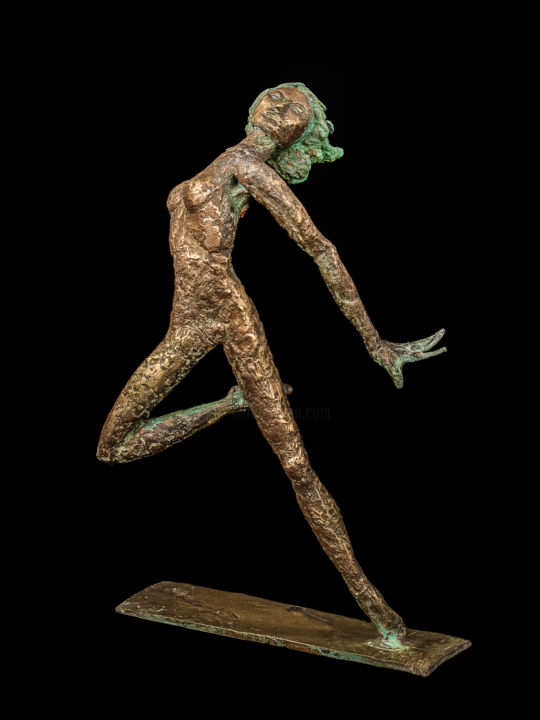 Sculpture intitulée "Aspire" par Muder, Œuvre d'art originale