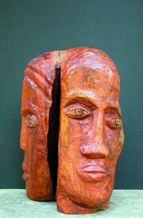 Sculpture intitulée "man & woman" par Muralidas Pv, Œuvre d'art originale