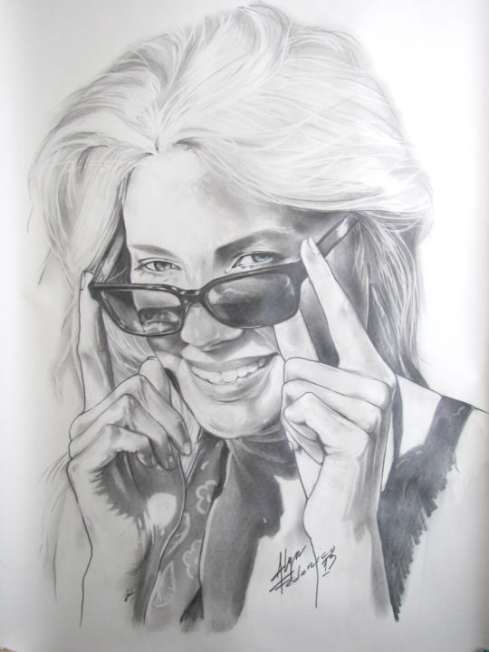 Drawing titled "I Know You" by Alyn Federico, Original Artwork, Other