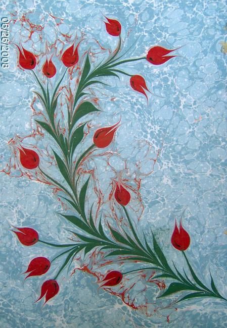 "lale3" başlıklı Tablo Melhan tarafından, Orijinal sanat,