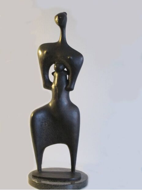 Sculpture titled "Maternity" by Muraz Muraz Martirosyan, Original Artwork, Casting