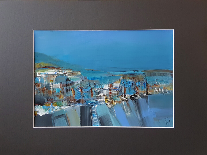 Peinture intitulée "Havre à demeure" par Muriel Cayet, Œuvre d'art originale, Acrylique