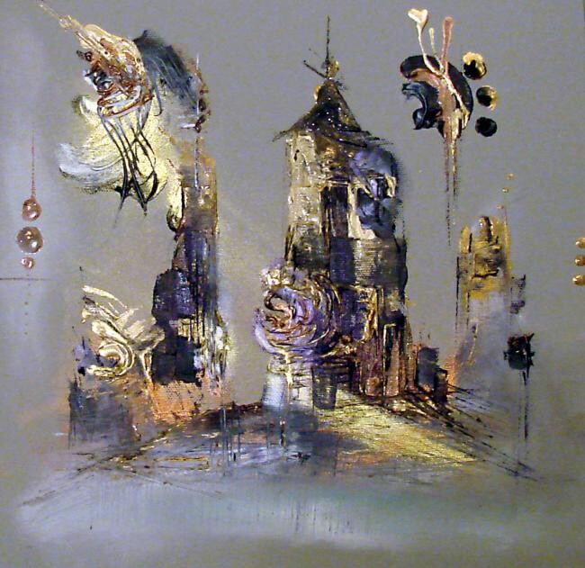 Peinture intitulée "Quercy" par Muriel Cayet, Œuvre d'art originale