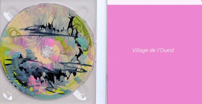 "Village de l'Ouest" başlıklı Tablo Muriel Cayet tarafından, Orijinal sanat