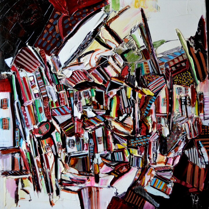 Les Axes De Lecture, Peinture par Muriel Cayet Artmajeur