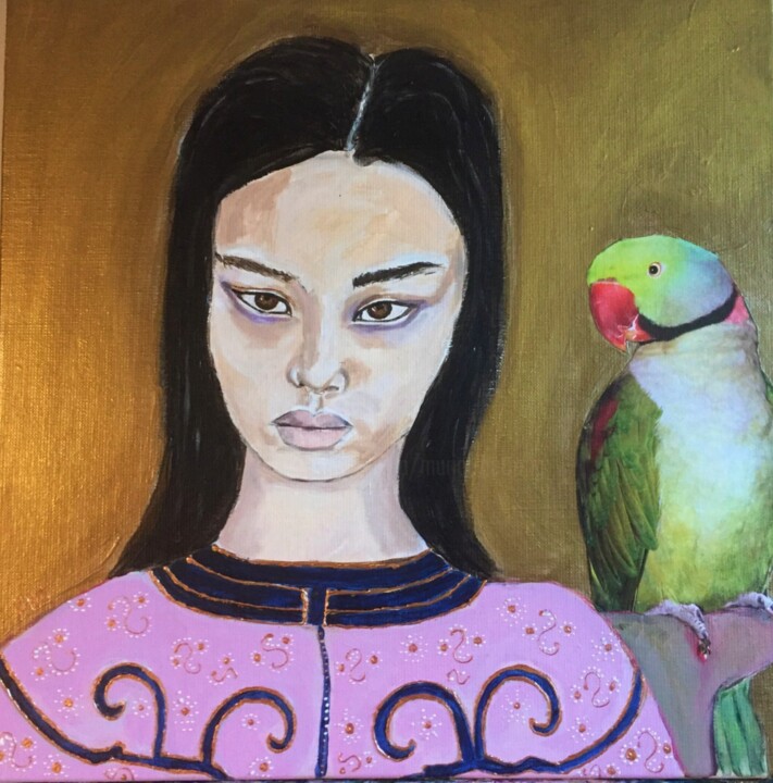 "Petite fille chinoi…" başlıklı Tablo Muriel Ho Paintings tarafından, Orijinal sanat, Akrilik