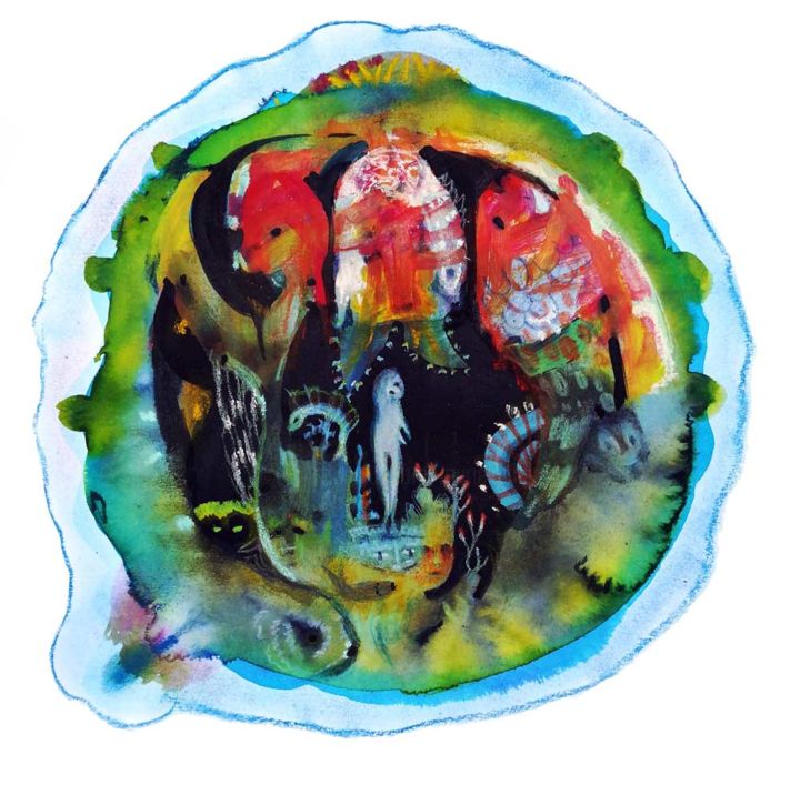 Le Baptème De Lombre Dessin Par Muriel Gabilan Artmajeur