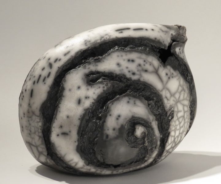 Sculpture titled "mer-17.png" by Murielle Huvé-Lejeune, Original Artwork, Ceramics