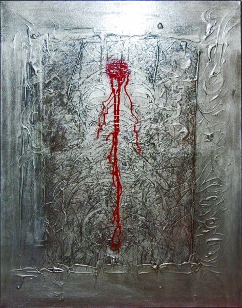 Peinture intitulée "Autoportrait N°029" par Zöss Murnau, Œuvre d'art originale, Huile