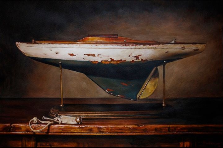 Peinture intitulée "Breadboard model of…" par Mushegh Hovsepyan, Œuvre d'art originale, Aquarelle