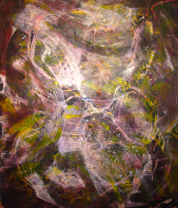Painting titled "A Wrinkle in Time,…" by Dmitri Matkovsky, Original Artwork, Acrylic