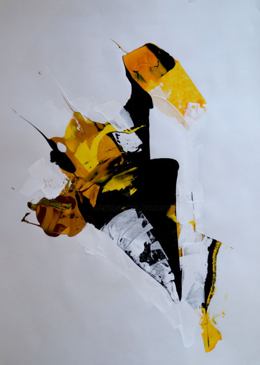 Painting titled ""Abstract 293" - Mo…" by Dmitri Matkovsky, Original Artwork, Acrylic