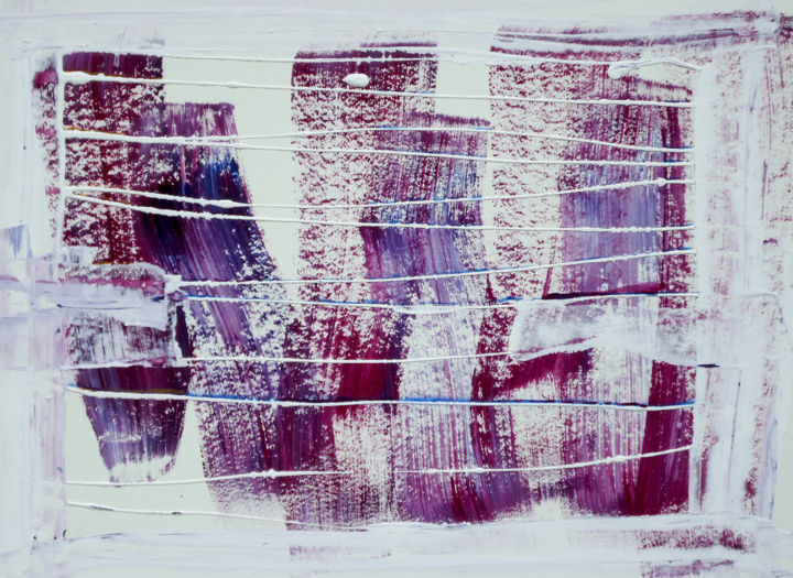 「Purple Rain Origina…」というタイトルの絵画 Dmitri Matkovskyによって, オリジナルのアートワーク, アクリル