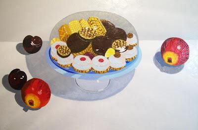 Peinture intitulée "Удовольствие. The p…" par Julia Musina, Œuvre d'art originale, Huile